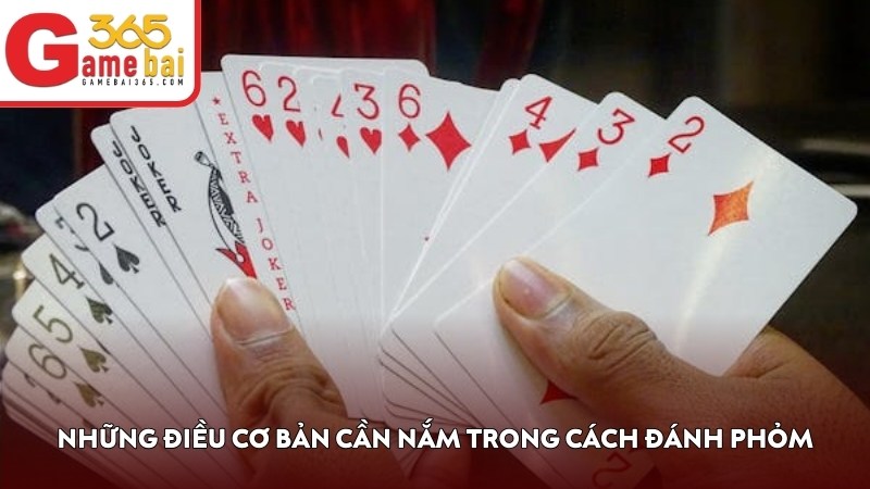 Những điều cơ bản cần nắm trong cách đánh Phỏm